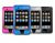 iLuv Clear Hard Case Aluminum Front for iPod Touch 3rd Gen - Black