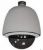 Vivotek WB-82WS-EU/UK Outdoor Dome Housing - Smoked Cover, Aluminum Alloy Body/Polycarbonate Cover, IP66 Certified