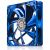 Enermax Apollish Fan - 120x120x25, Twister Bearing, 18dBA - Blue LED