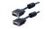 Comsol 20M High Quality Black Monitor Ext Cable HD15 M/F