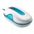 Swann M-10 Optical Mouse - Blue, Ergonomic design - USB2.0