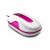 Swann M-10 Optical Mouse - Pink, Ergonomic design - USB2.0