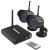 Swann Wireless Outdoor Camera and Receiver - 2 Pack - 2 small versatile wireless cameras with a 2.4GHz receiver. A fantastic entry level wireless surveillance system!