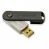 Imation 4GB Pivot Flash Drive - Swivel Connector, 256-bit AES Encryption, ReadyBoost, TAA Compliant, USB2.0 - Grey/Black