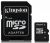Kingston 16GB Micro SDHC Card - Class 10 with SD adapter