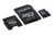 Kingston 16GB Micro SDHC Card - Class 10Includes miniSD + SD Adapters