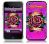 Ed_Hardy Tattoo Skin Dedicated - To Suit iPhone 2G/3G/3GS - Pink