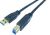 Comsol USB3.0 Peripheral Cable - A-Male-B-Female, Up to 4.8Gbps - 3M