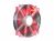 CoolerMaster MegaFlow Fan - 200x200x30mm, Sleeve Bearing, 700rpm, 110CFM, 19dBA - Red LED