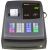 Sharp XE-A102 Cash Drawer - 5-8 Via Shift Key, Drum Printer 3 Bill 6 Cion - Black 