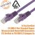 Comsol CAT 5E Network Patch Cable - RJ45-RJ45 - 0.5m, Purple