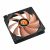 ThermalTake AF0022 Smart Fan w. VR Controller - 120x120x25mm, Ball/Sleeve Bearing, 800-1800rpm, 77.85CFM, 37dBA - Black Frame/Orange Blade