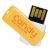 Team 2GB Flash Drive - 15MB/s, 5MB/s, ReadyBoost, USB2.0 - Yellow/White
