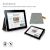 Macally Protective Suede Case and Stand - To Suit iPad - Grey