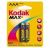 Kodak 2xAAA Max Alkaline Battery