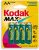 Kodak 4xAA Max Digital Camera NiMH Battery (2500mAH)