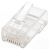 High_Class Cat5e RJ45 Modular Plugs - for Stranded Cables (Bag of 100)