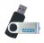 Laser 512MB Flash Drive - USB2.0 - Black/Silver