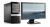 HP Pro 3000 Workstation - MTQuad Core Q9500(2.83GHz), 4GB-RAM, 500GB-HDD, DVD-DL, GigLAN, Windows 7 ProIncludes 943BW 19