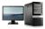 HP Pro 3000 Workstation - MTQuad Core Q9500(2.83GHz), 4GB-RAM, 500GB-HDD, DVD-DL, GigLAN, Windows 7 ProIncludes LE1901WM 19