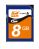 Team 8GB SDHC Card - Class 4, Retail