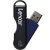 Lexar_Media 8GB TwistTurn Flash Drive - USB2.0 - Blue