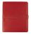 Laser Leather Briefcase - w. Screen Protect - To Suit iPad - Red