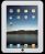 Laser Silicone Case - w. Screen Protector - To Suit iPad - White