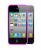 Mercury_AV Bumper Case - To Suit iPhone 4 - 2 Pack - Pink/Clear