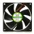 Scythe Kama Flow 2 Fan - 92x92x25mm, Extra Fluid Dynamic Bearing, 1200rpm, 40.32CFM, 29.5dBA - Black Fan/Green Sticker