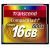 Transcend 16GB Compact Flash Card - 600X - Read 70MB/s, Writes 70MB/s - Yellow/Orange