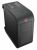 BitFenix Survivor Midi-Tower Case - NO PSU, Black2xUSB2.0/3.0, 1xeSATA, 1xAudio, 2x200mm Red LED Fan, Steel Side Panel, ATX