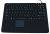 Rock USB Keyboard - With Built-in Touchpad - Black