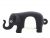 Bone_Collection 4GB Elephant Flash Drive - Dust Proof, Washable Silicone Coat, Coat Changeabe, USB2.0 - Grey
