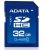 A-Data 32GB SDHC Card - Class 10, Retail,  Read 20MB/s, Write 16MB/s - BlueFor DSLR & Video Recorder