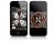 Magic_Brands Music Skins - Kiss Rock & Roll Over - To Suit iPhone 4 - Black