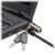 Kensington MicroSaver DS Ultra-Thin Notebook Lock - Carbon Tempered Steel Cable - Like Keyed