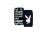Magic_Brands Playboy Silicone Case - To Suit iPhone 3GS - Black/White