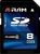 A-RAM 8GB SD SDHC Card - Ultra High Speed, Class 10, Full HD Video Compatible, ECC - Retail Pack