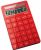 Canon XMARK1R Stylish Desktop Calculator - With Edge to Edge Buttons & Smooth - Red