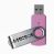 Amicroe 4GB Flash Drive - Swivel Connector, Hot Plug and Play, USB2.0 - Pink