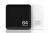 Memorette 8GB Spin Plus Flash Drive - Retractable Connector, USB2.0 - Black