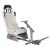 Playseat Evolution Racing Cockpit - White Seat, Silver Frame