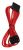 BitFenix Power Cable - 1xMolex(Male) to 1xSATA(Female) - 45cm, Red