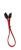 BitFenix Power Cable - 1xSATA(Female) to 1xSATA(Female) - 30cm, Red