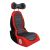 Boomchair Pulse Chair - Black/Red2-Way Speakers in Headrest, Powerful 4
