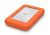 LaCie 500GB Rugged Mini External HDD - Orange/Silver - 2.5