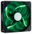 CoolerMaster Silent Fan - 120x120x25mm, Long Life Sleeve Bearing, 2000rpm, 90CFM, 19dBA - Green LED