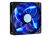 CoolerMaster Silent Fan - 120x120x25mm, Long Life Sleeve Bearing, 2000rpm, 90CFM, 19dBA - Blue LED