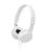 Sony MDR-ZX100/WHT Stereo Headphones - WhiteHigh Quality, Efficient Neodymium Drivers Reproduce Clear Mid-Range And Low-End Sound, Comfort Wearing